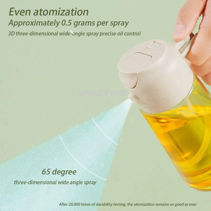 Cooking Oil Sprayer Glass Oil Spray Bottle Kitchen Tool Bbq Baking Grill Vinegar Oil Sauce Bottle