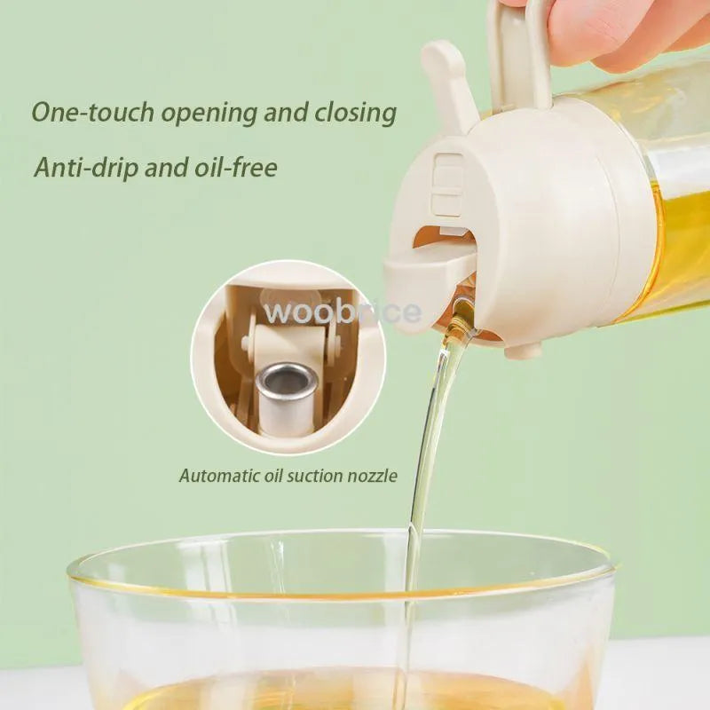 Cooking Oil Sprayer Glass Oil Spray Bottle Kitchen Tool Bbq Baking Grill Vinegar Oil Sauce Bottle