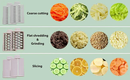 3 in 1  round Multifunctional Vegetable Chopper / Slicer /cutter