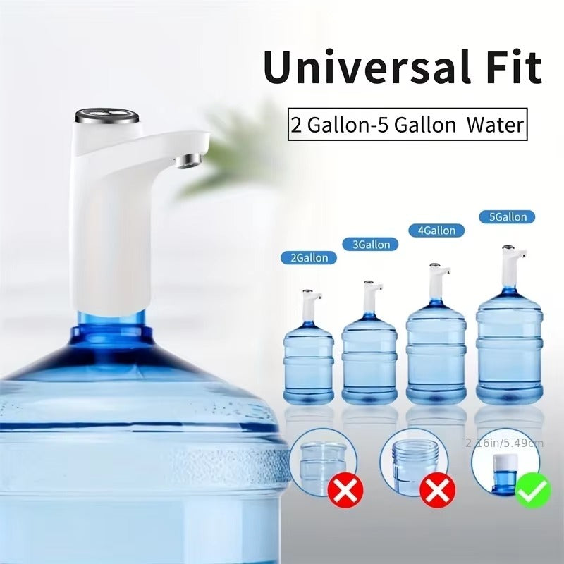 Automatic Electric Water Dispenser , USB Smart Water Pump